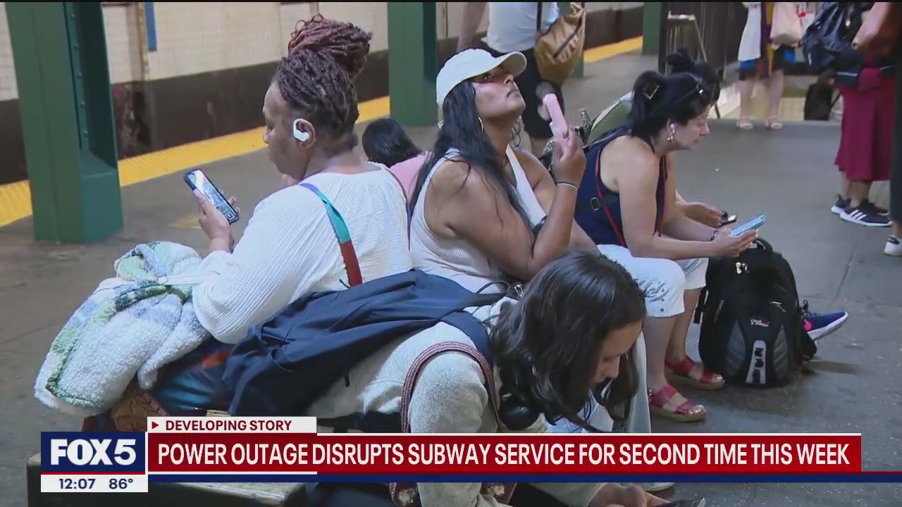 Power outage disrupts NYC subway service for second time in one week