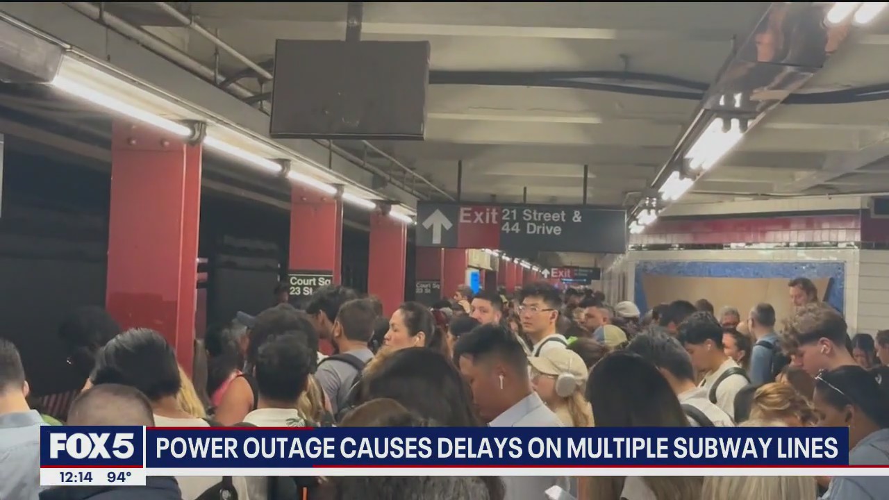 Major NYC subway delays after power outage | FOX 5 New York