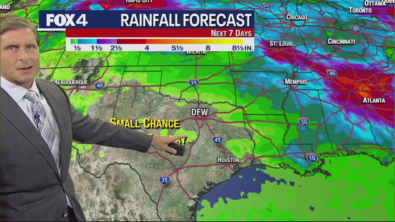 Dallas Weather: Aug. 2 evening forecast