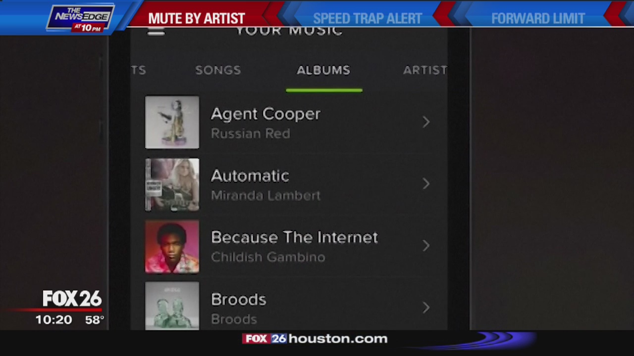 The Future Is Now - Spotify mute by artist feature