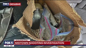 Midtown shooting investigation: Photos from inside gunman's vehicle