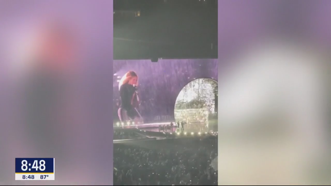TMZ: Bad weather disrupts Beyonc� concert