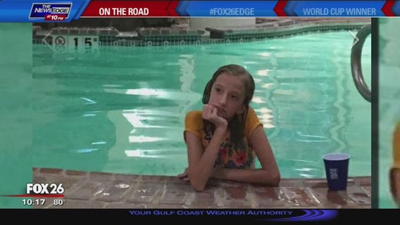 FOX 26 viewer takes station swag on their family trip