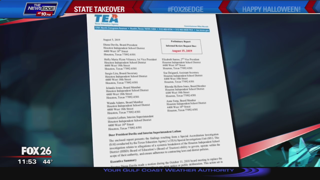 State takeover of Houston ISD could have negative impact on students applying to college