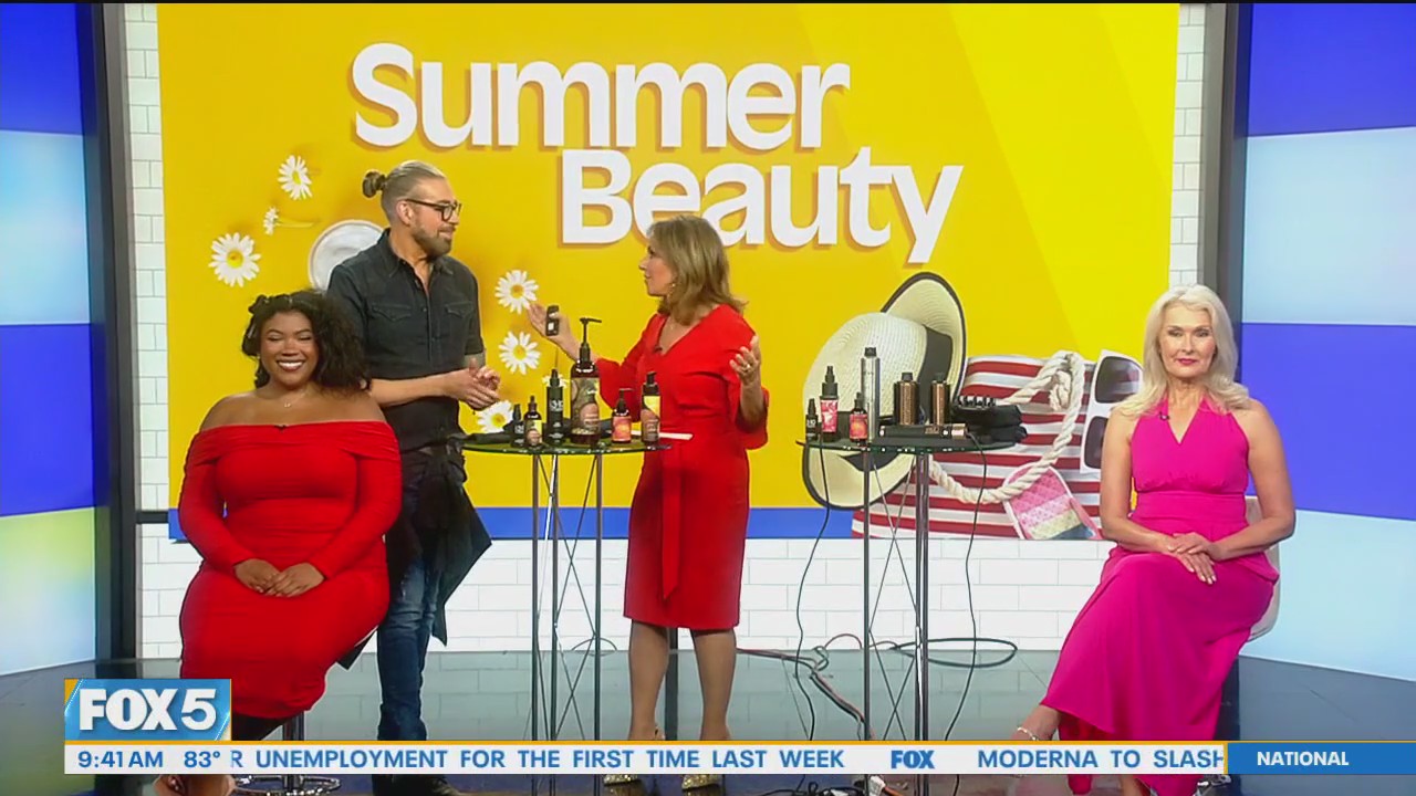 Fighting frizzy hair this summer