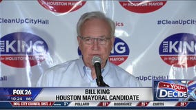 Mayoral candidate Bill King holds watch party near the Heights