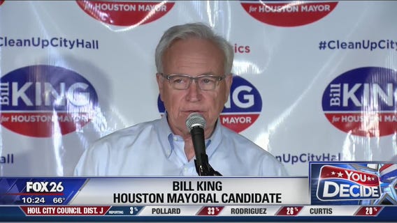 Mayoral candidate Bill King holds watch party near the Heights