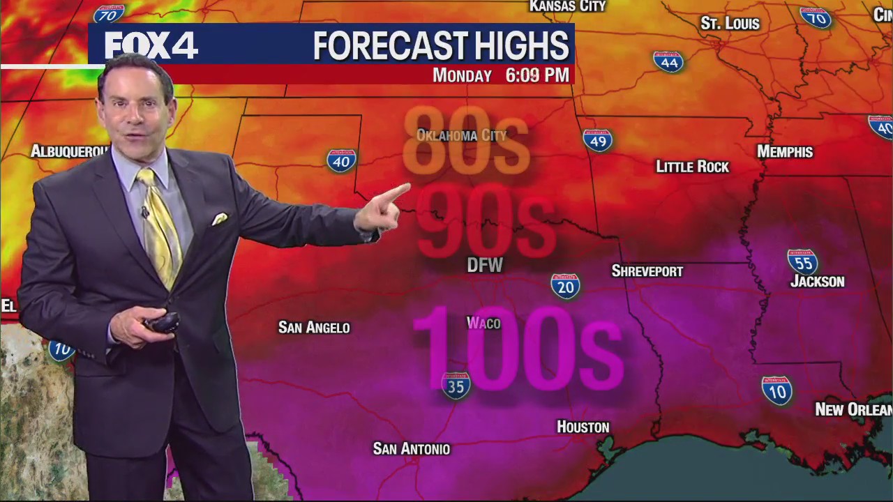 Dallas Weather: Aug. 14 morning forecast