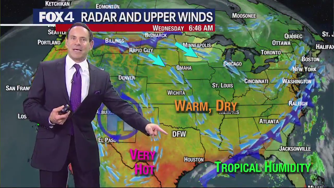 Dallas Weather: Aug. 16 morning forecast