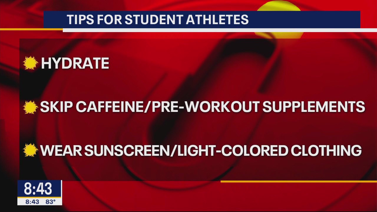 Tips to keep students safe from heat