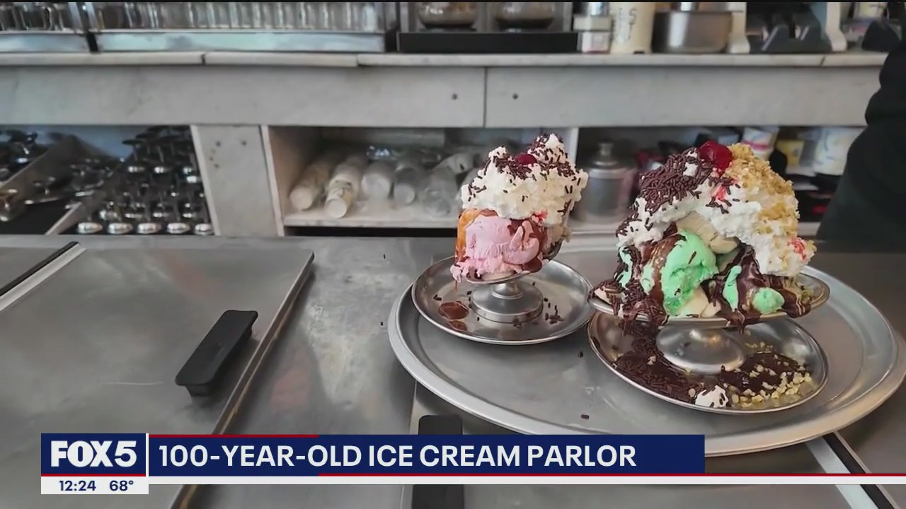 100-year-old ice cream parlor in Queens