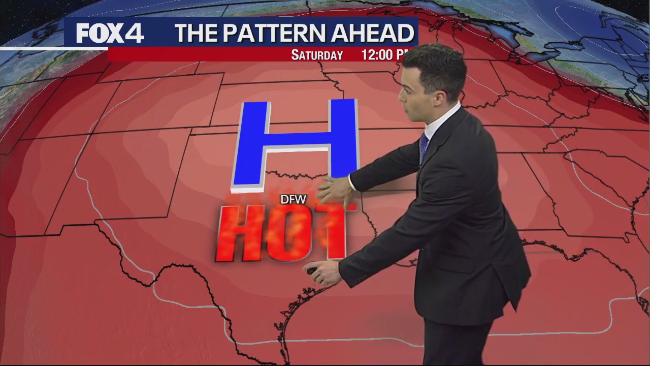 Dallas weather: August 18 Afternoon Forecast