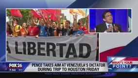 VP Pence Visits Houston Talking Venezuela