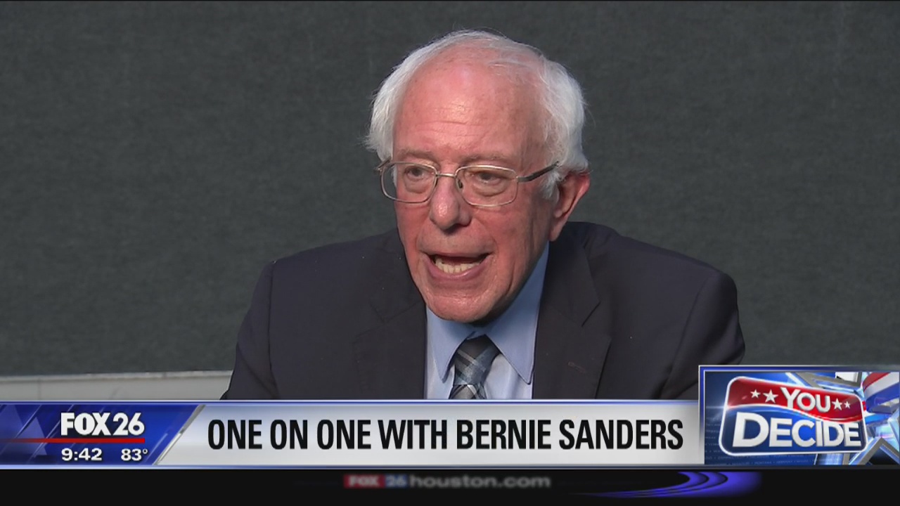 Bernie Sanders one on one