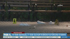 14-year-old killed, 17-year-old injured in playground stabbing