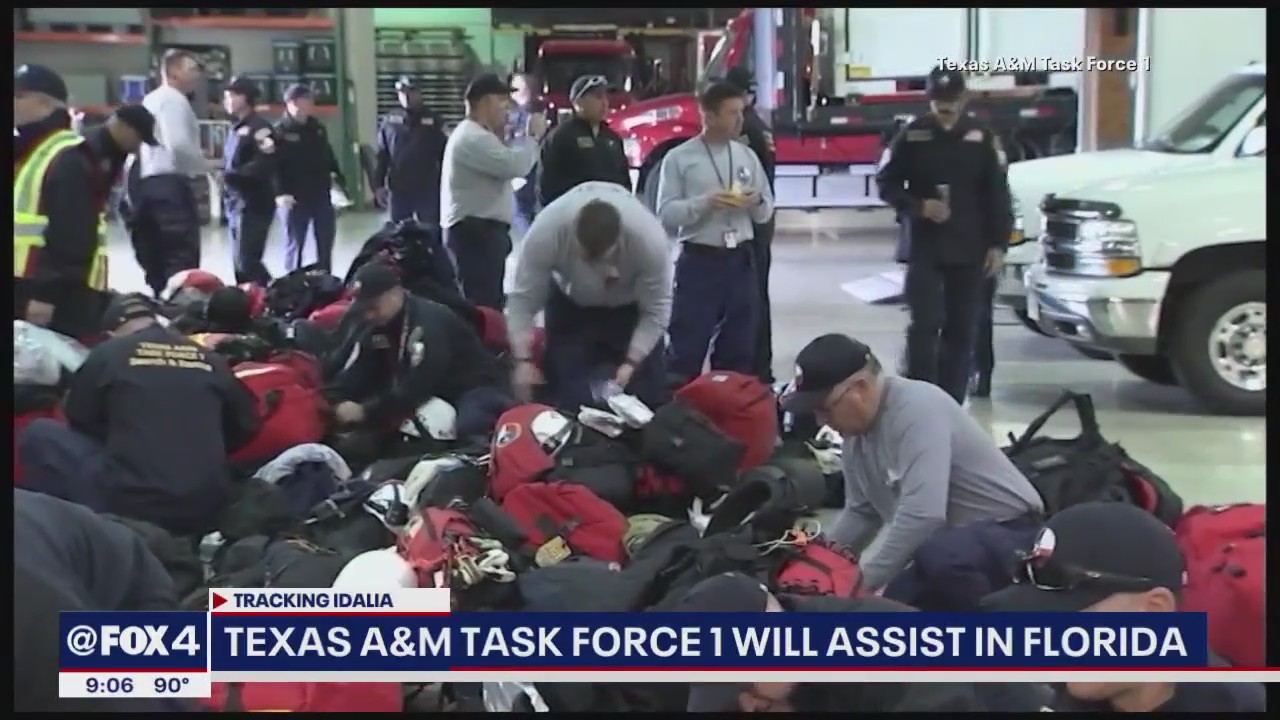 Texas A&M Task Force 1 will assist in Florida | FOX 4 Dallas-Fort Worth