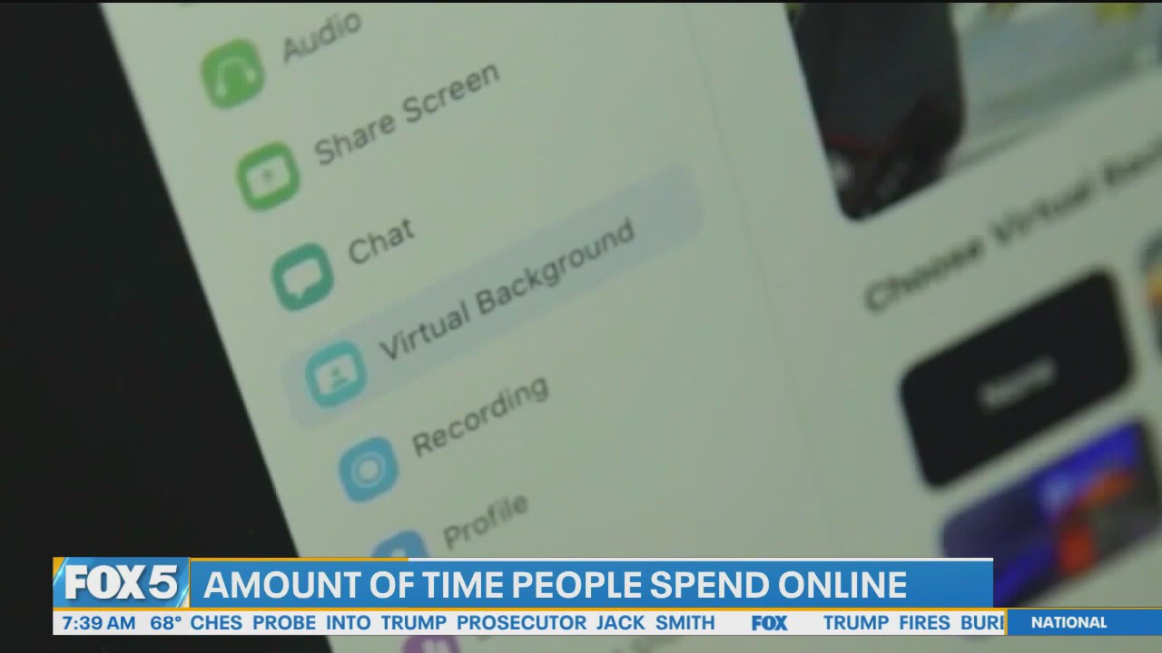 Americans spend almost half their day online