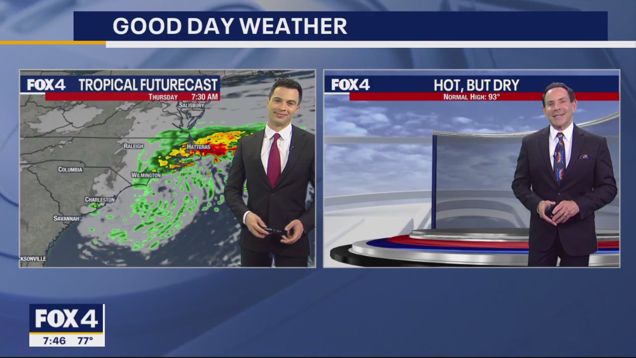 Dallas Weather: Aug. 30 morning forecast