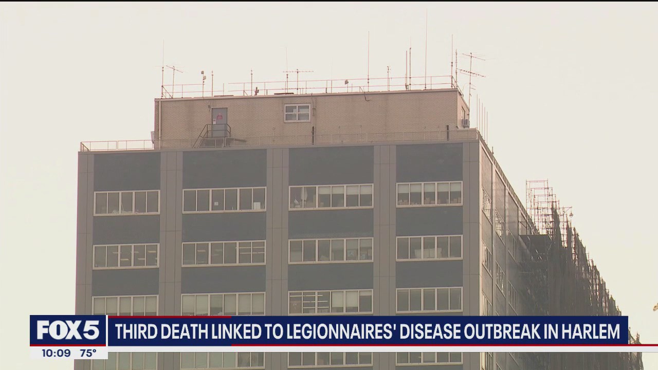 Third death from Legionnaires' disease