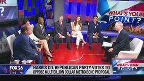 The Harris County GOP tables mayoral endorsement and opposes Metro bond