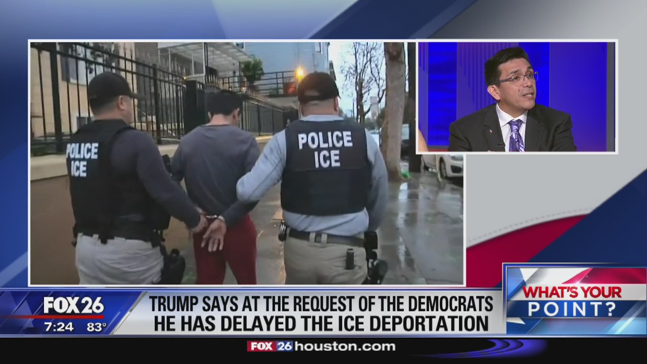 Trump Delays ICE Raids in Major Cities