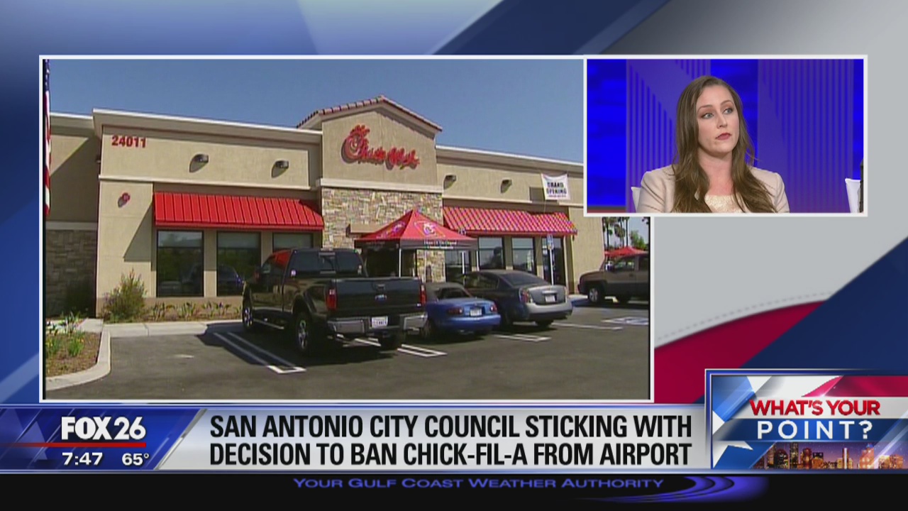 Chick-fil-A Banned From Texas Airport