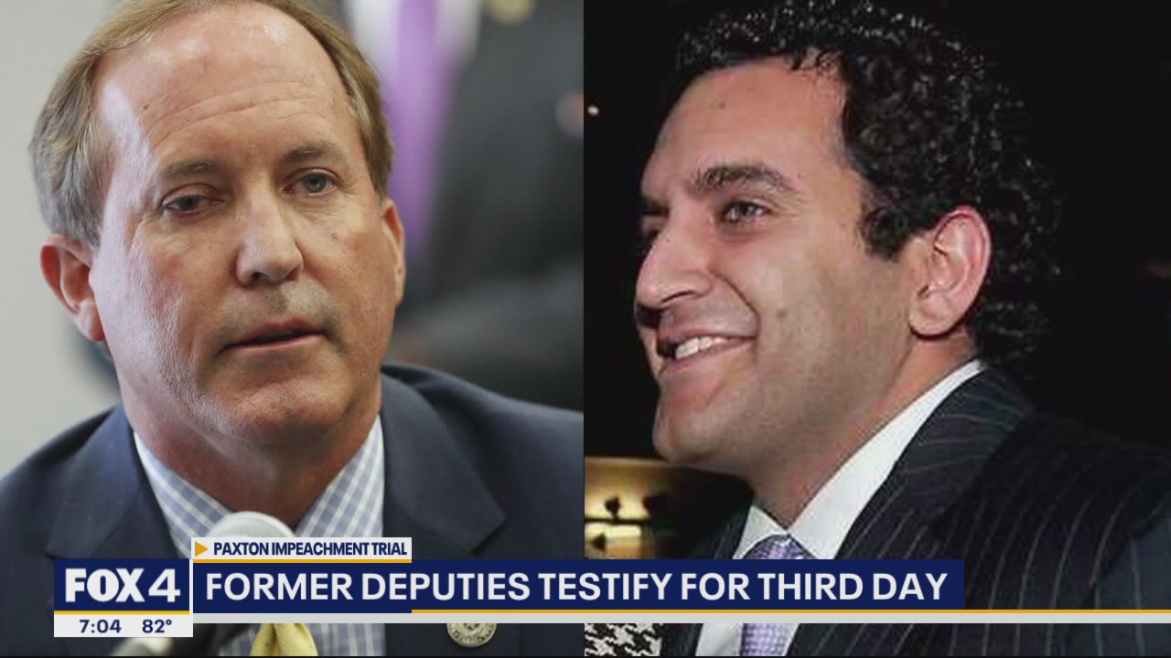 Ken Paxton's former deputies testify for third day