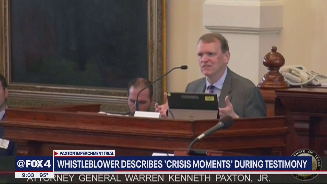 Whistleblower describes crisis moments during testimony