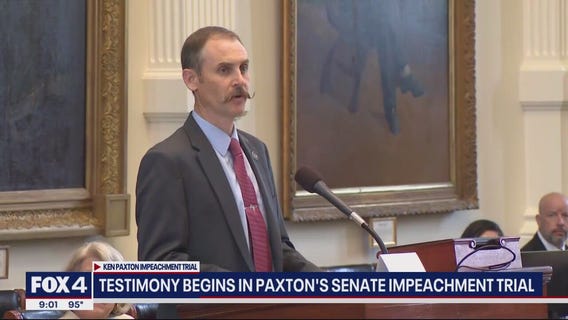 Testimony begins in Paxton's Senate impeachment trial