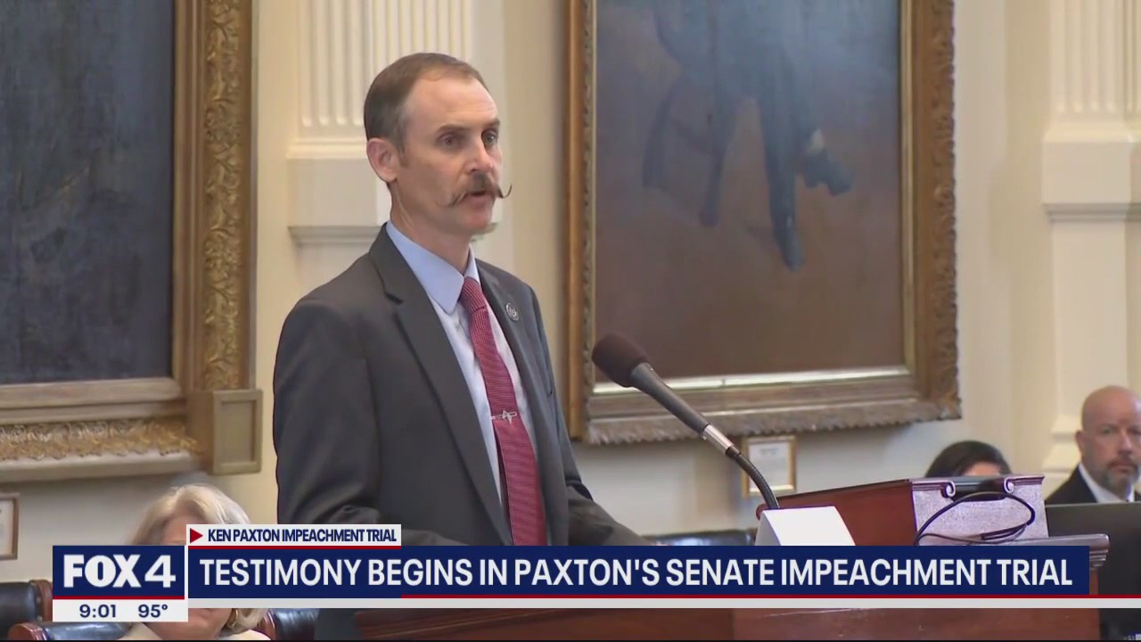 Testimony begins in Paxton's Senate impeachment trial