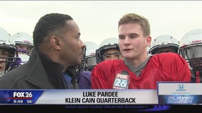 Klein Cain High School QB Luke Pardee helps team advance to playoffs for first time