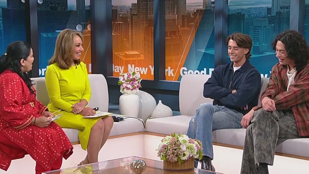 Georgie Farmer and Noah Taylor talk 'Wednesday' season two