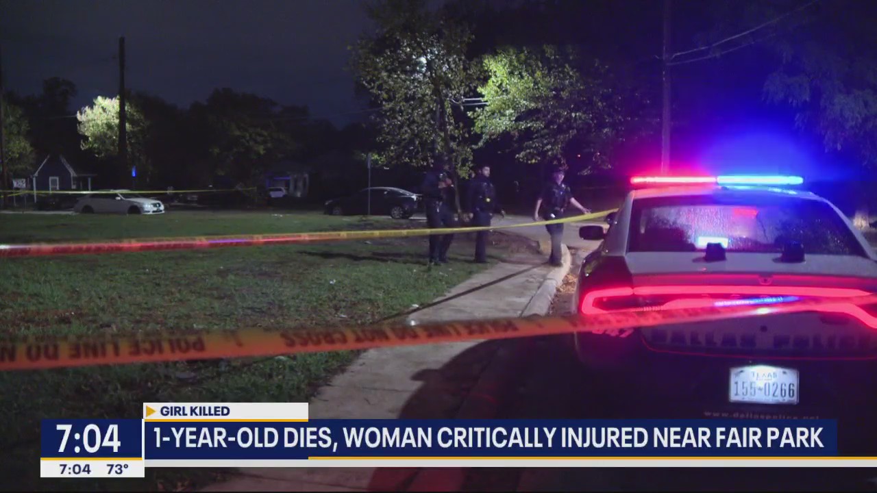 Child killed, woman injured in Dallas drive-by shooting | FOX 4 Dallas ...