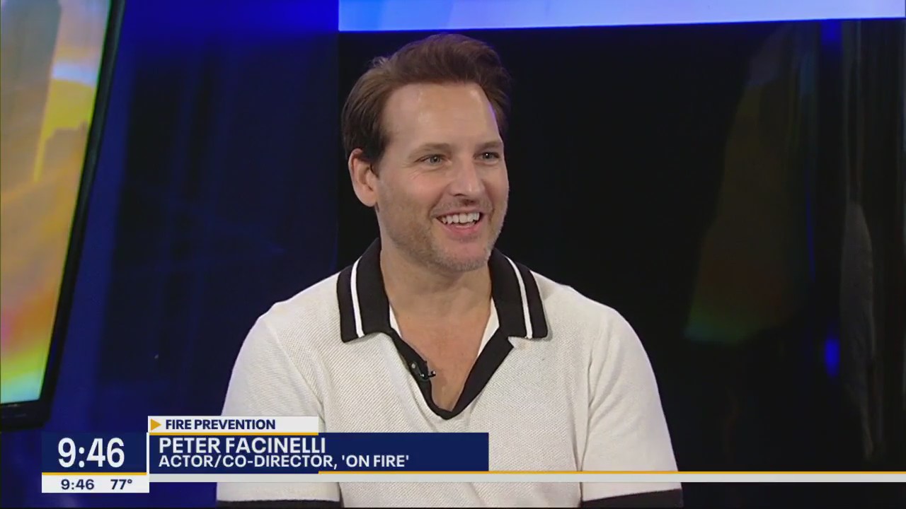 Actor Peter Facinelli stars in 'On Fire'