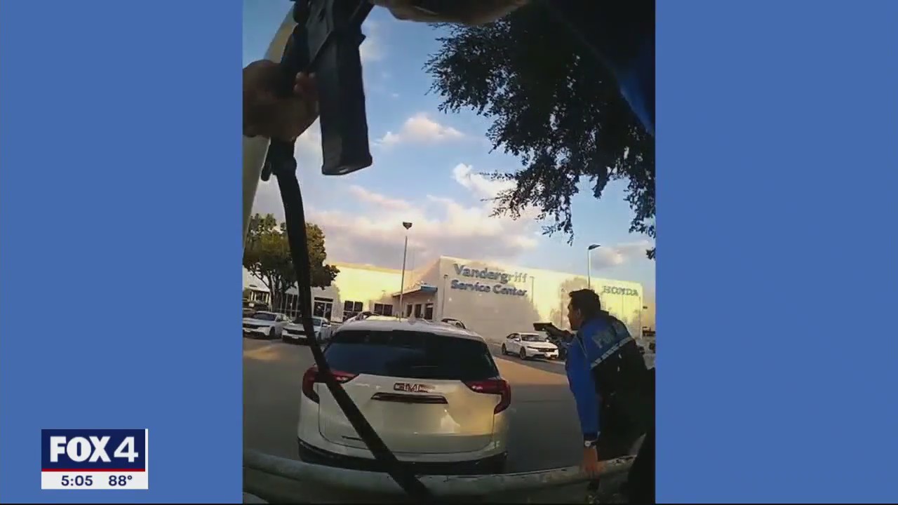 Bodycam shows police response to Arlington shooter | FOX 4 Dallas-Fort ...