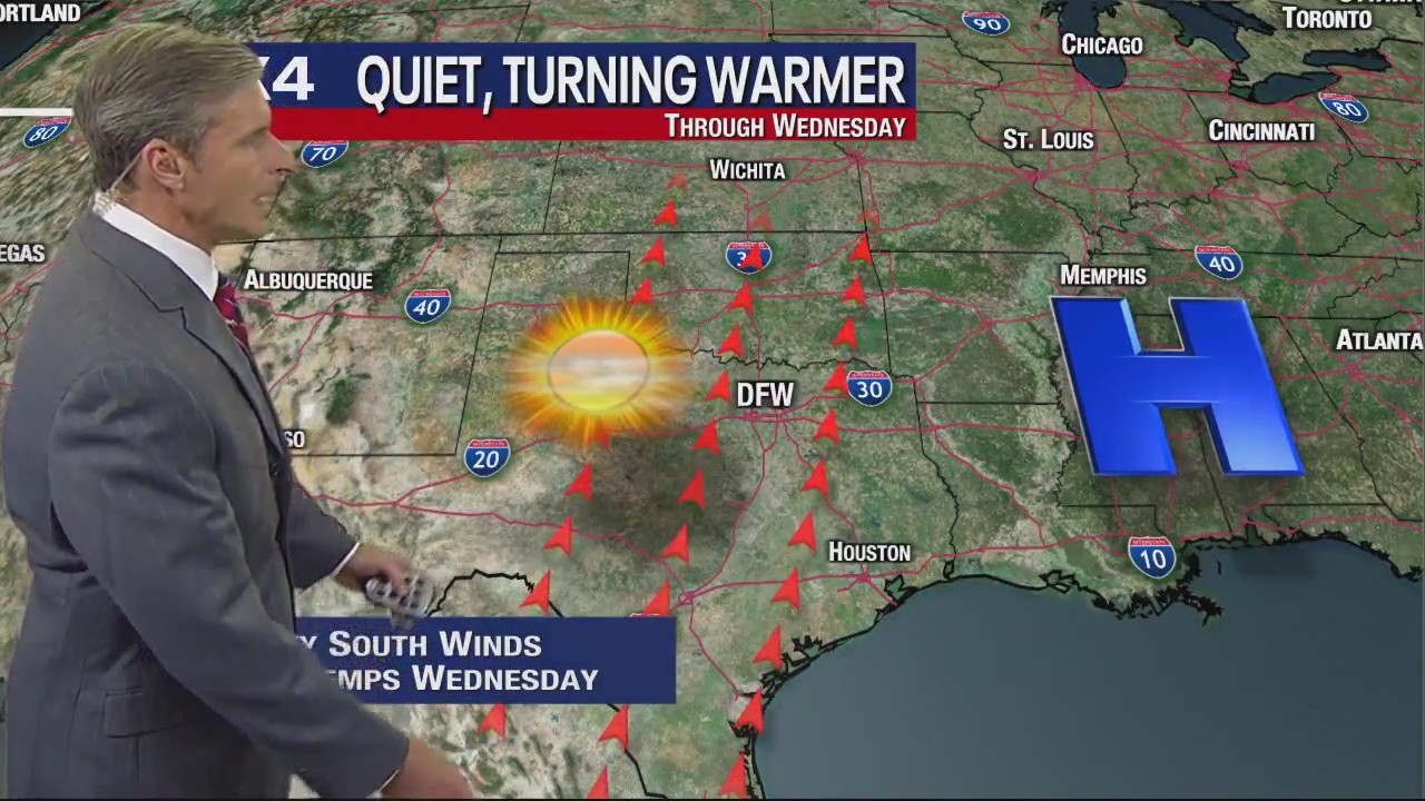 Dallas weather: Oct. 17 evening forecast