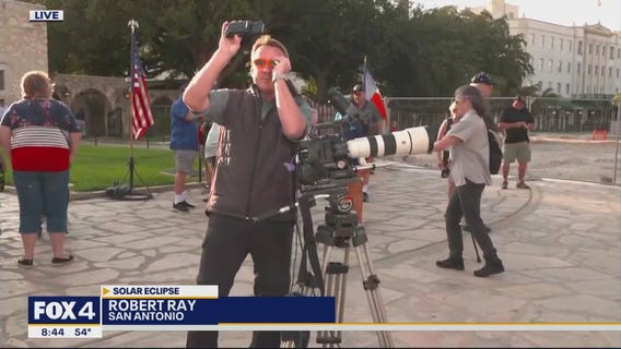 Viewing The Solar Eclipse From San Antonio