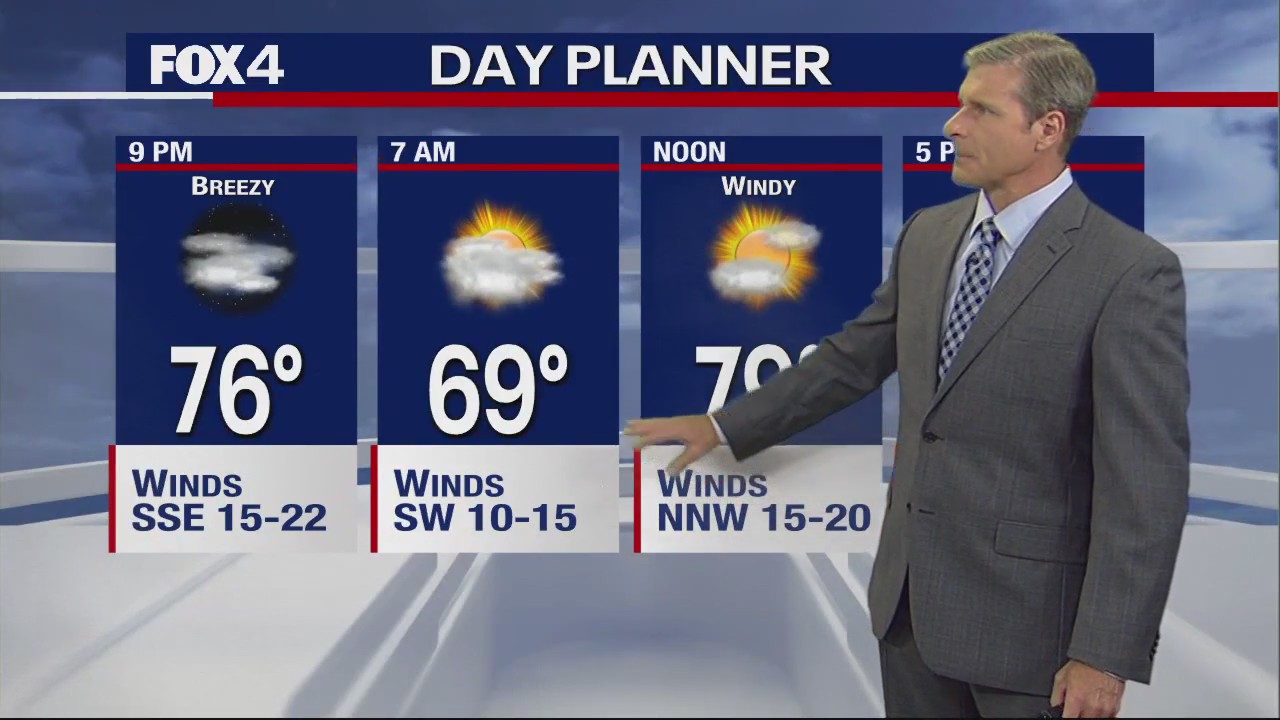 Dallas Weather: Oct. 12 evening forecast