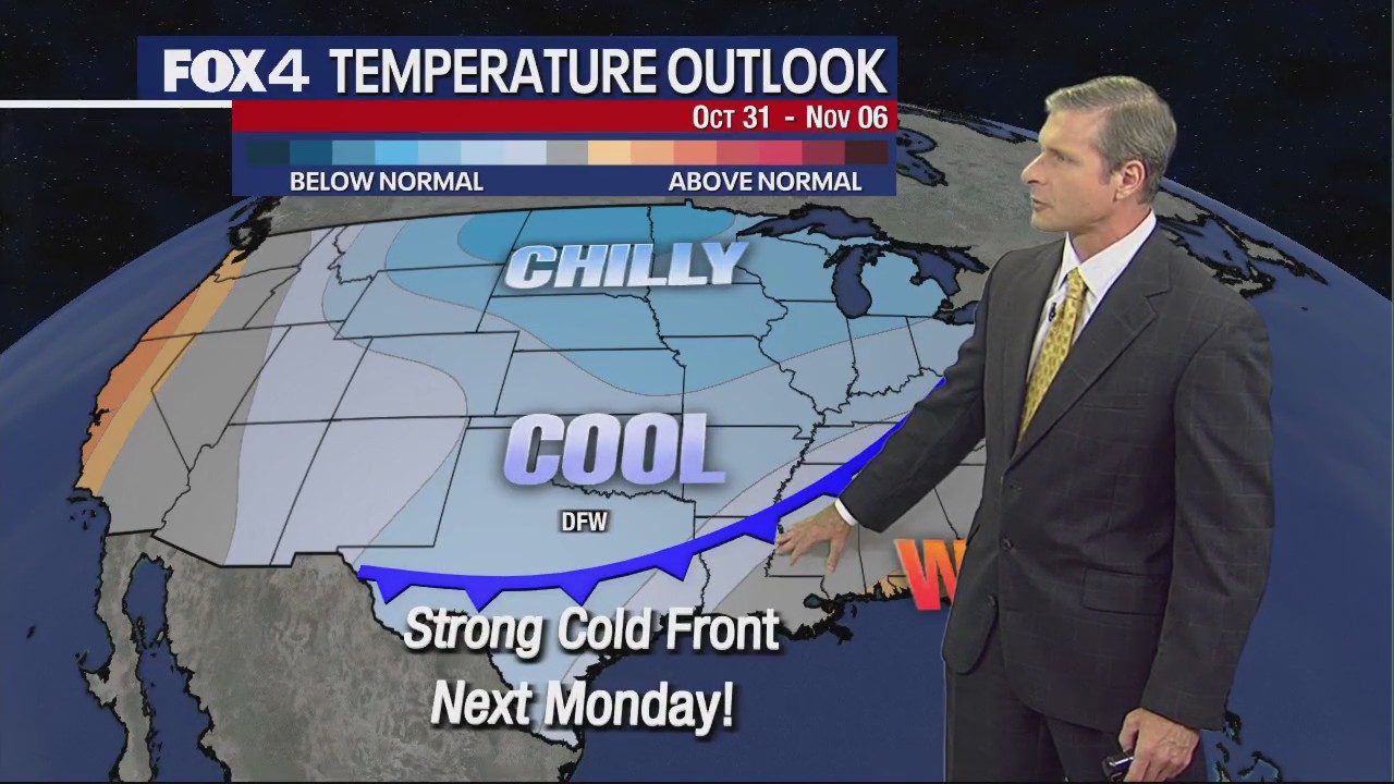 Dallas weather: Oct. 23 evening forecast