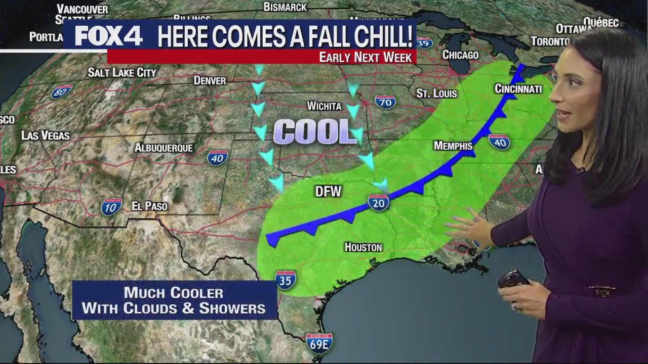 Dallas weather: Oct. 24 evening forecast