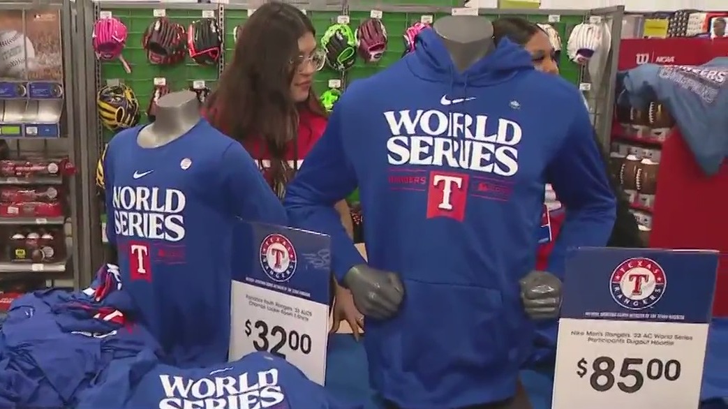 Texas Rangers fans rush to buy merch after ALCS win