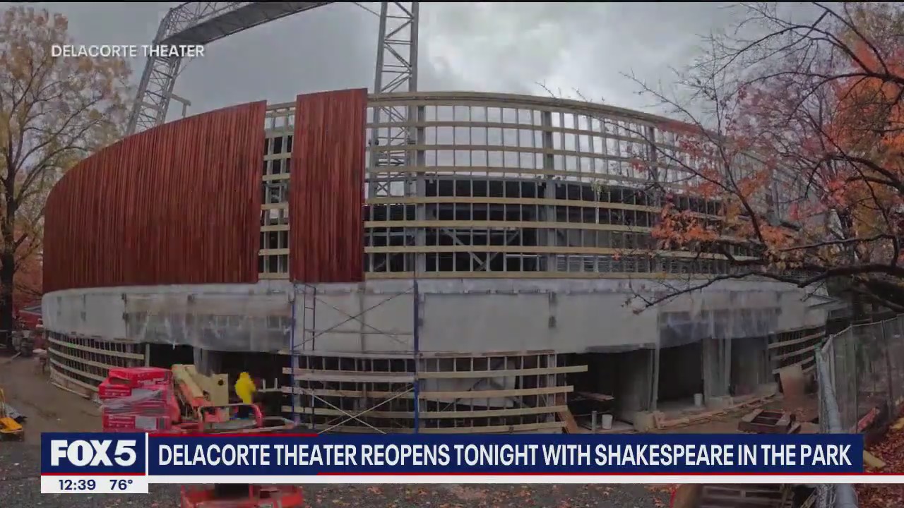 Delacorte Theater reopens with Shakespeare in the park