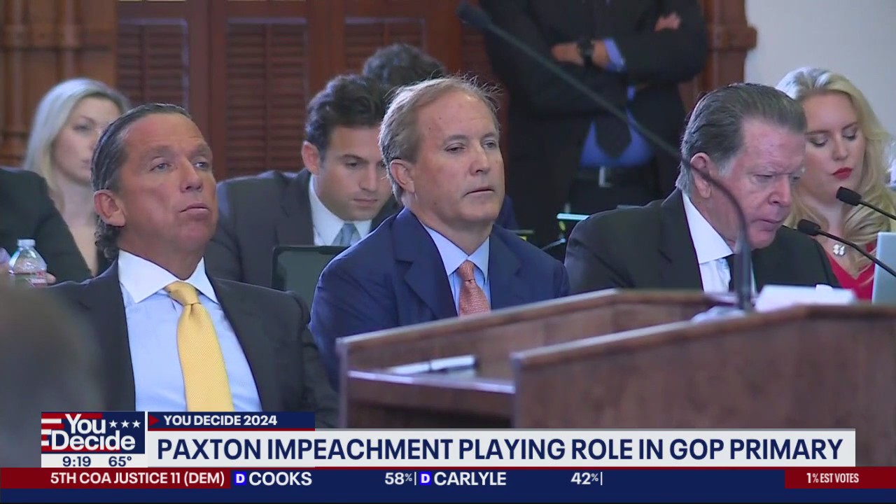 Paxton impeachment trial looms over GOP primary