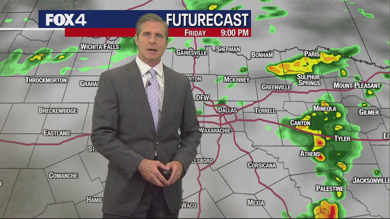 Dallas Weather: March 8 evening forecast