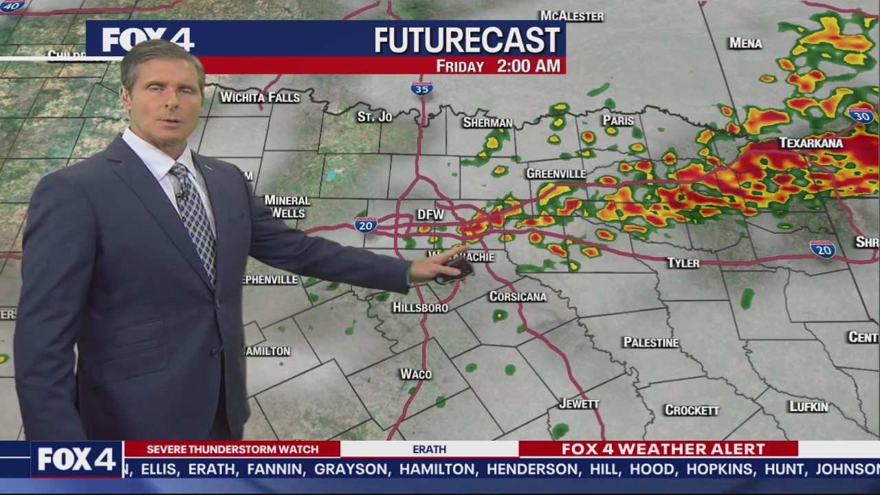 Dallas Weather: March 14 overnight forecast