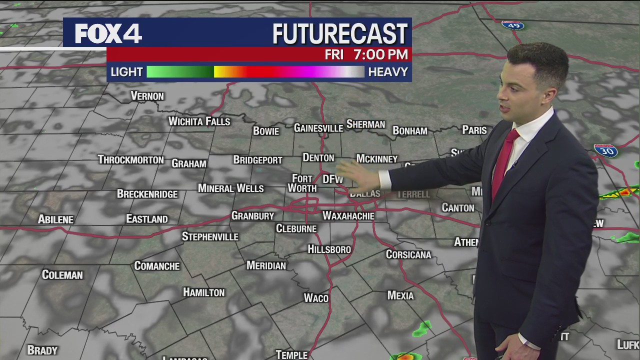 Dallas Weather: March 15 evening forecast