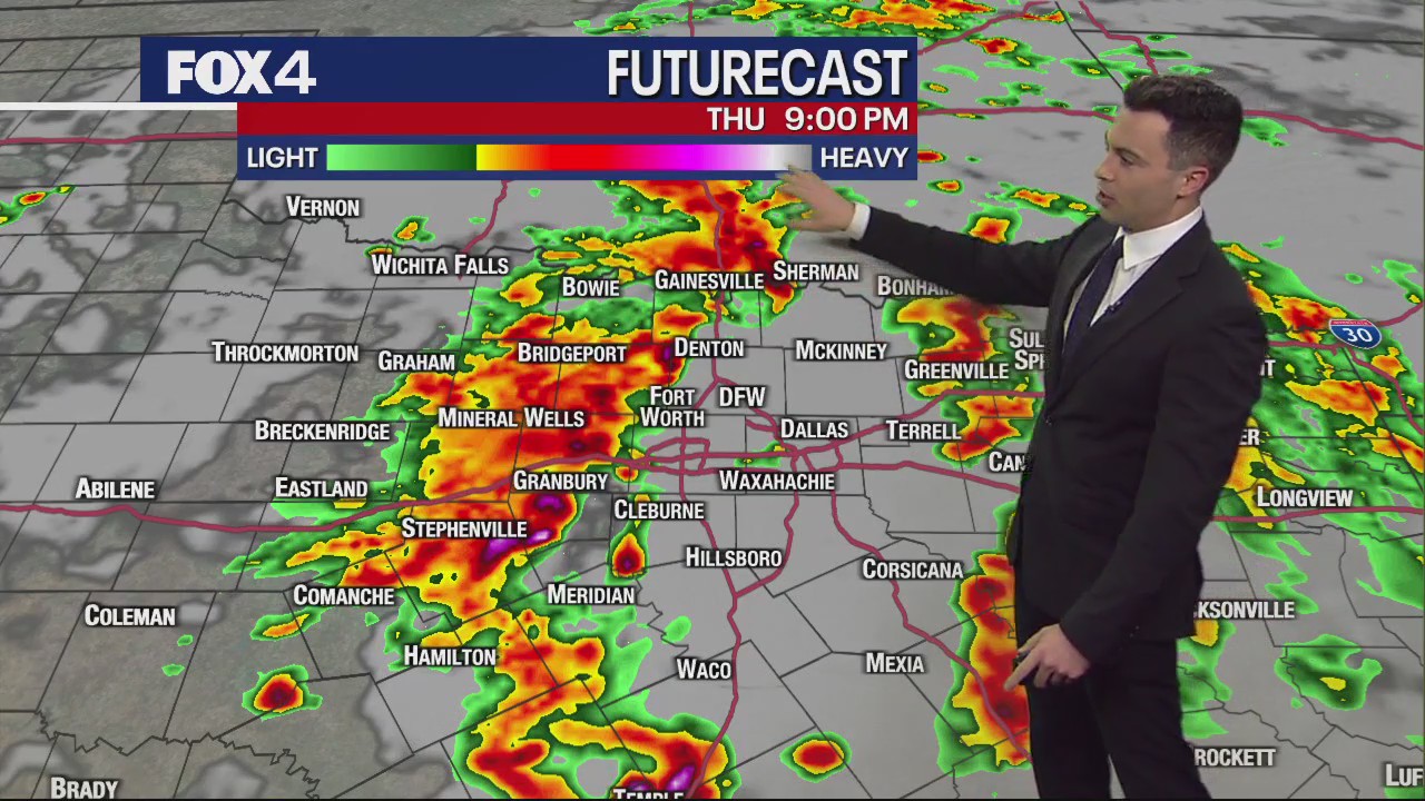 Dallas weather: March 21 afternoon forecast