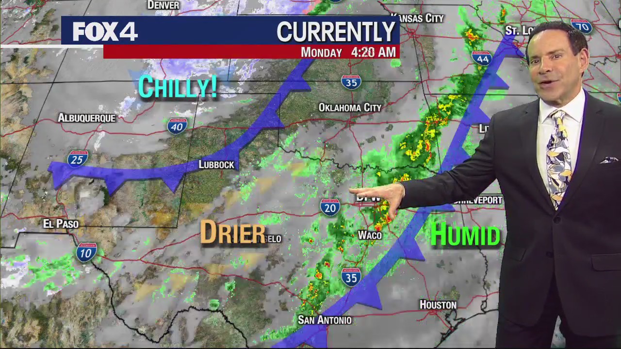 Dallas Weather: March 25 morning forecast