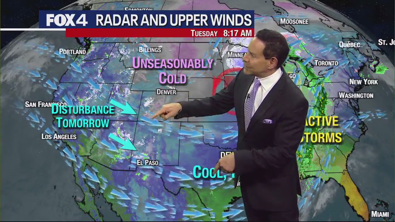 Dallas Weather: March 26 morning forecast