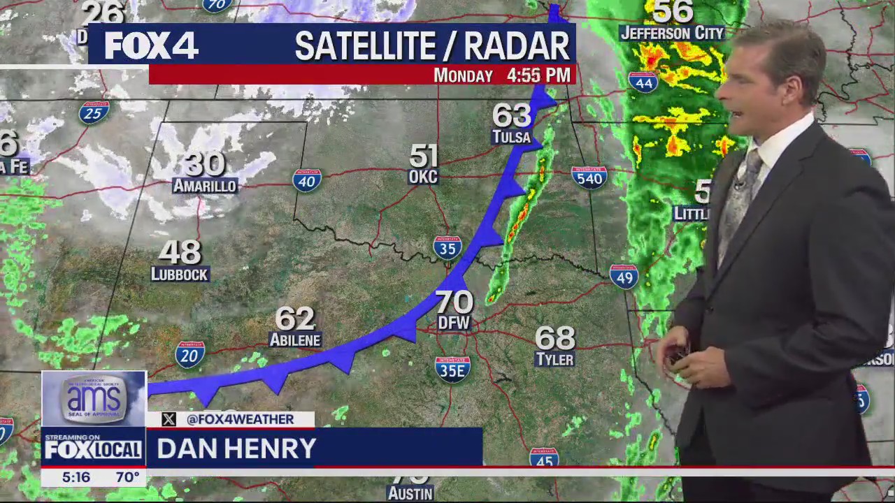 Dallas weather: March 25 evening forecast